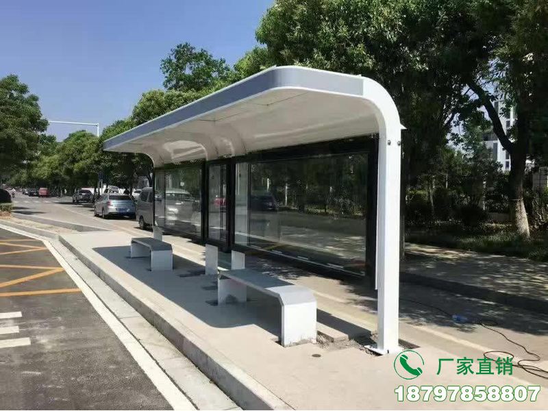蓬安县标准新款公交车等候亭